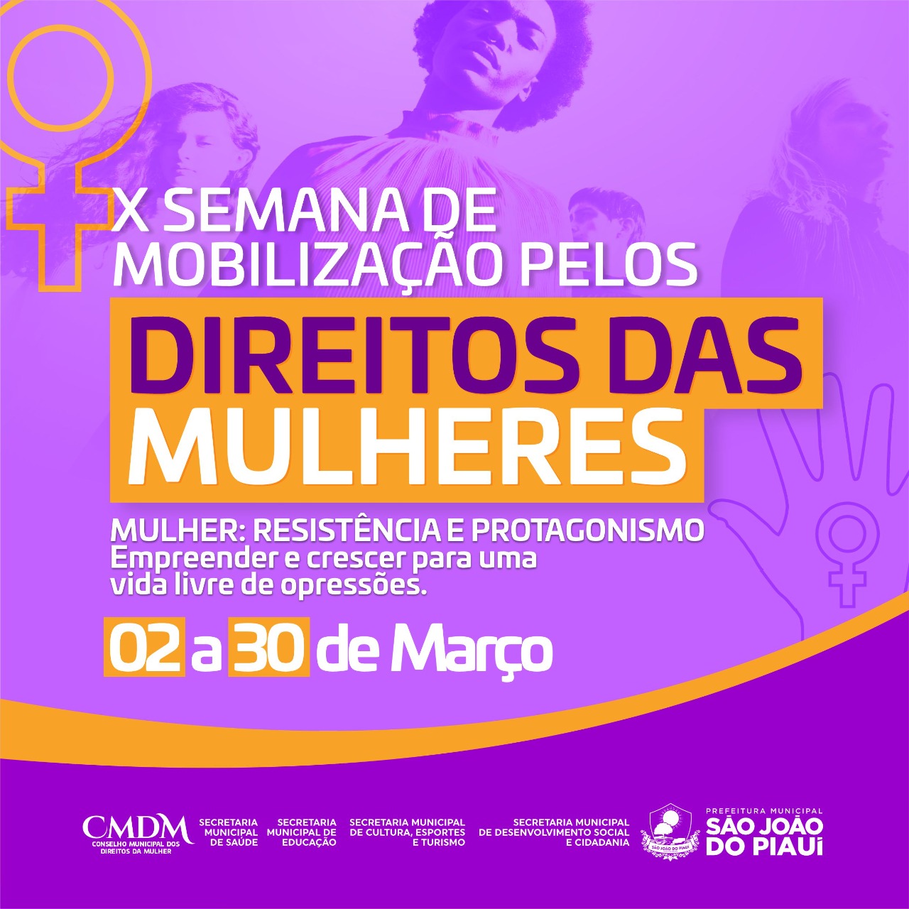 Programação da X semana de mobilização pelos direitos das Mulheres tem inicio em São João do Piauí