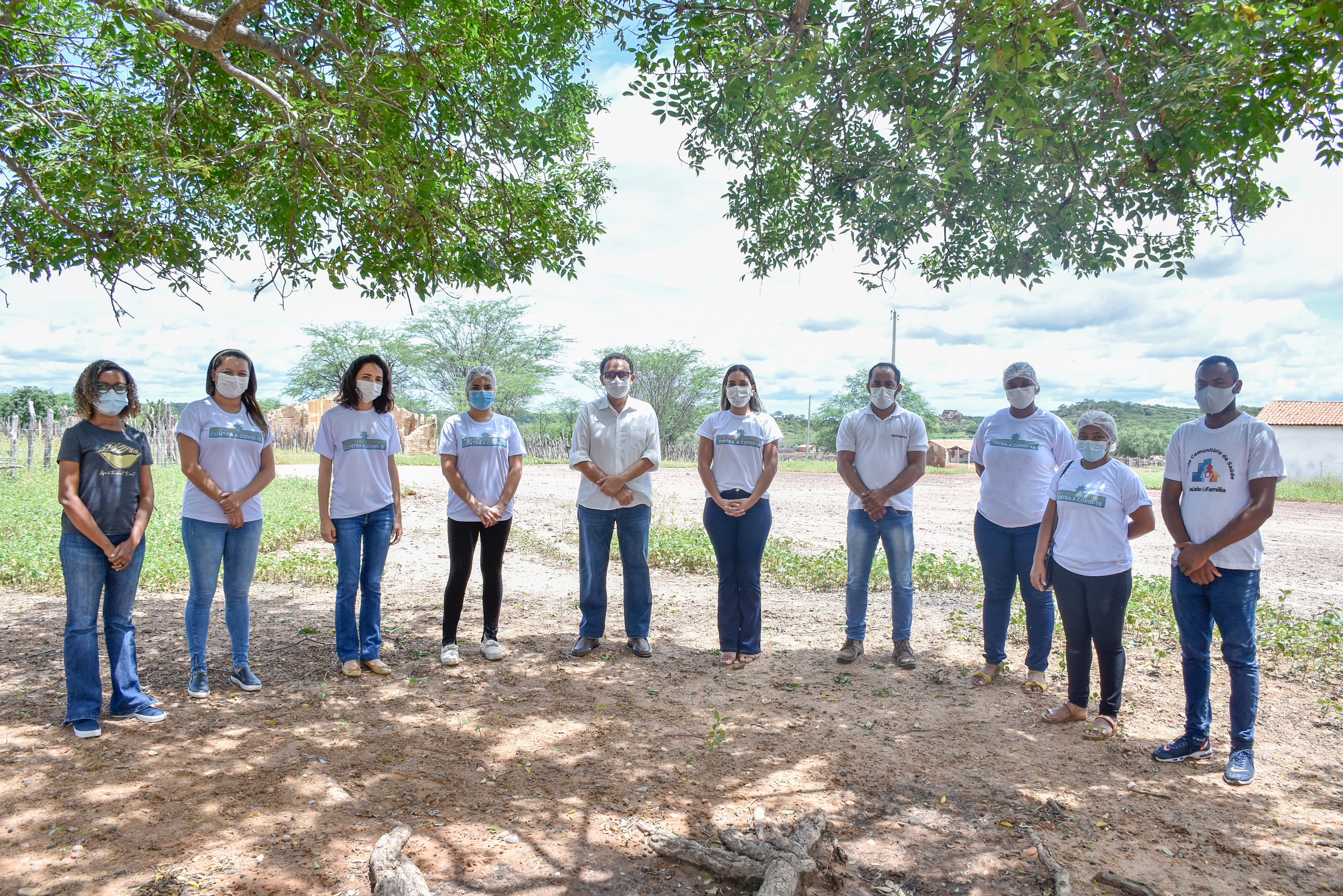 Quilombolas recebem vacina contra a Covid-19 em São João do Piauí