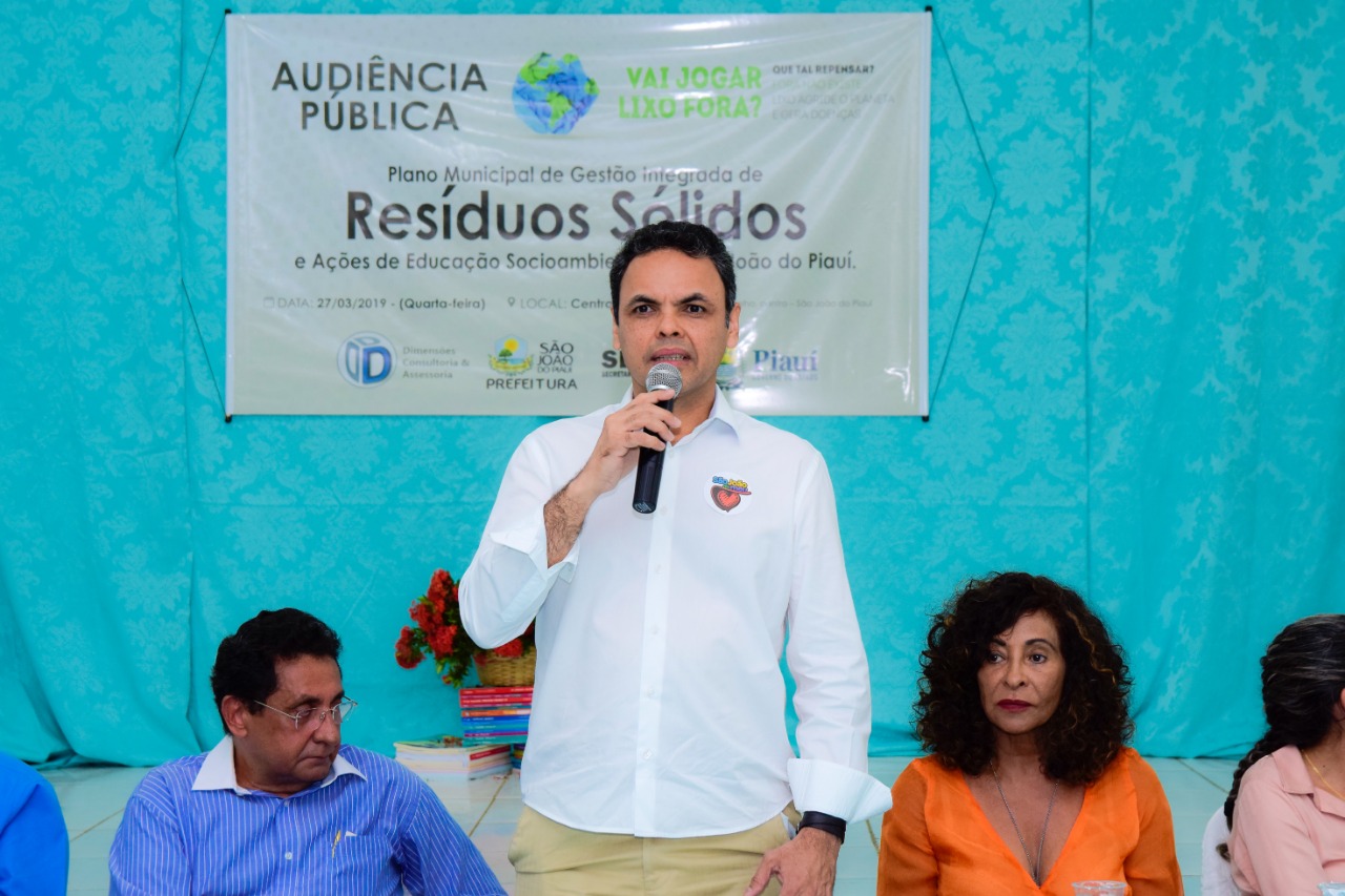 Audiência Pública para discussão do Plano de Resíduos Sólidos de São João do Piauí