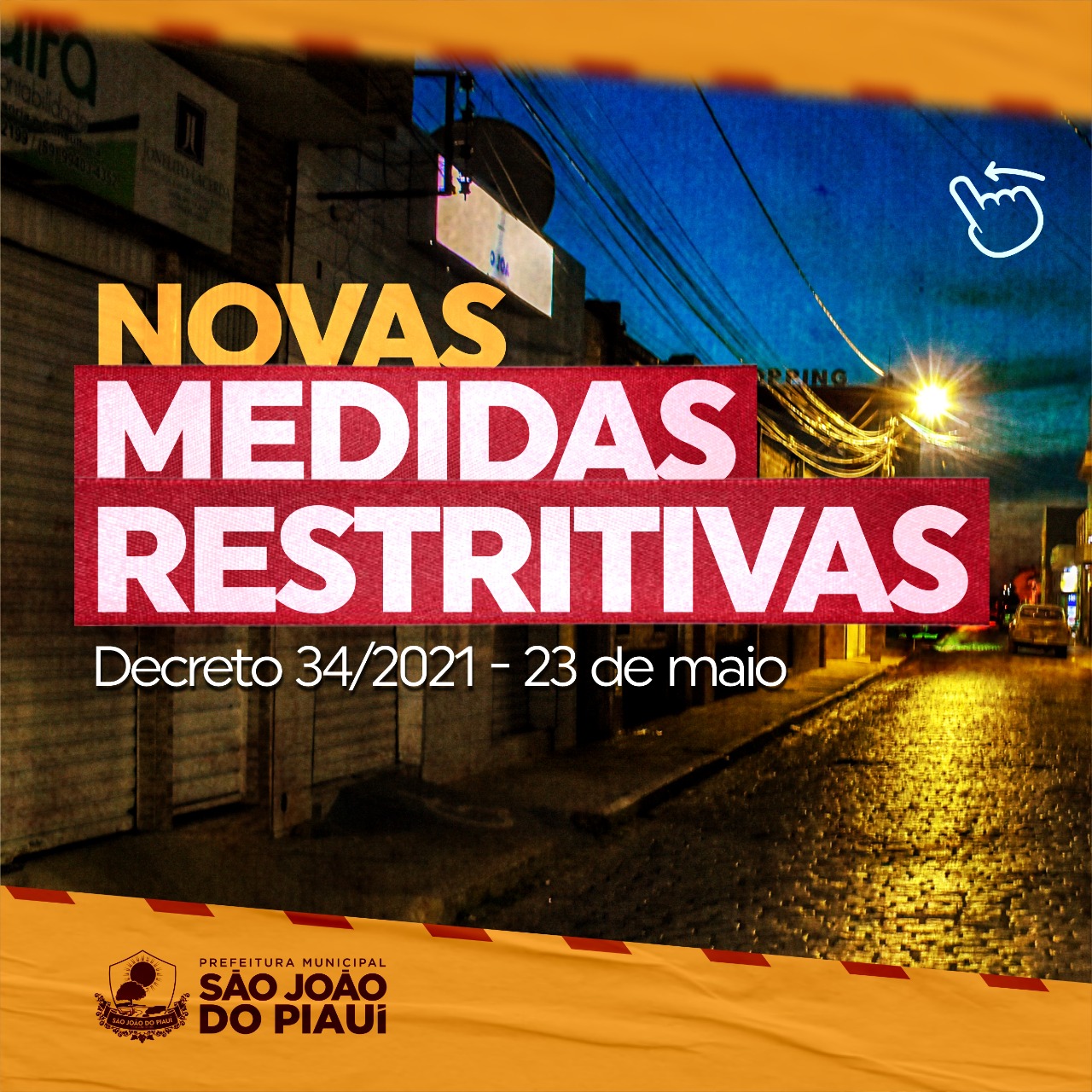Novas medidas contra a Covid-19 são adotadas em São João do Piauí